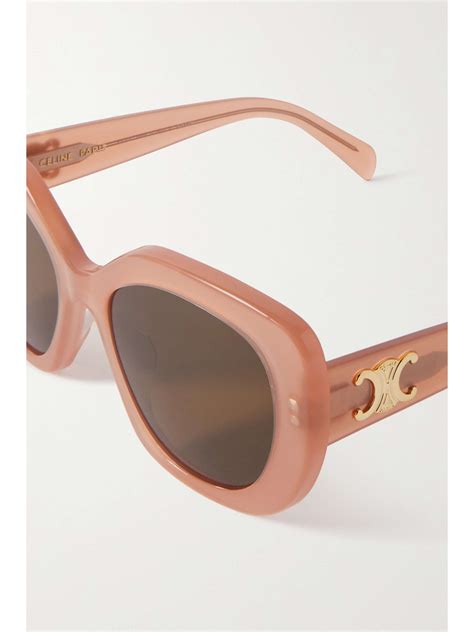 Celine Eyewear Square Frame Acetate Sunglasses Net A Porter