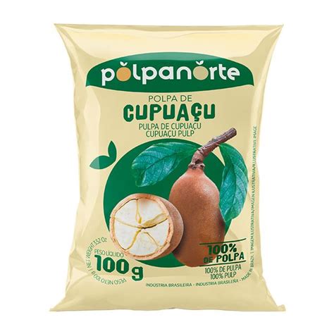 Polpa De Cupuaçu Onde Comprar - POLPA DE CUPUAÇU POLPANORTE 100G | Gynsol
