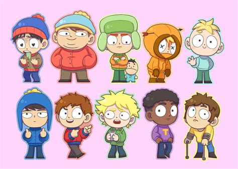 South Park Stan Kyle Cartman Kenny