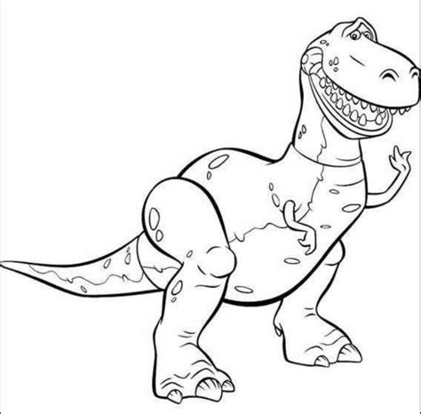 Toy Story Rex Coloring Pages at GetColorings.com | Free printable ...