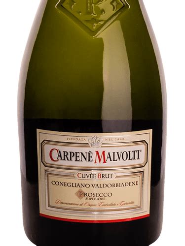 Carpenè Malvolti Cuvée Conegliano Valdobbiadene Prosecco Superiore Brut