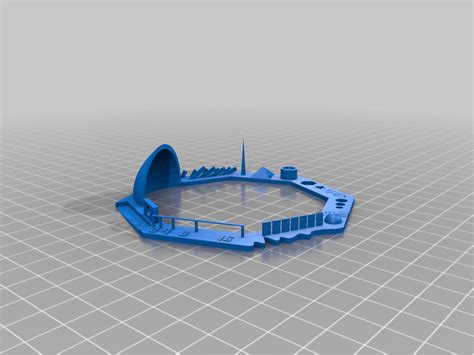 3d модель Калибровочная модель Octagon для 3d принтера - скачать ...