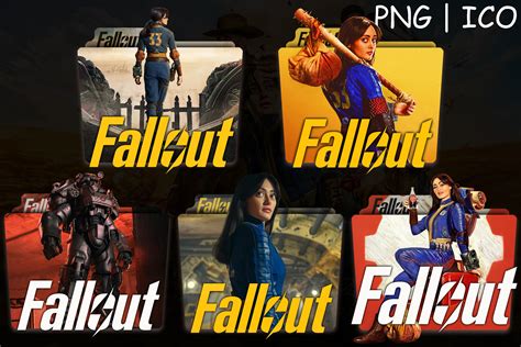 Fallout S01 2024 Folder Icon Pack 02 By Ajaykr0202 On Deviantart