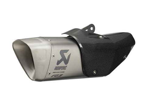 Yamaha YZF R1 2015 2019 Akrapovic Titanium M1 Style Slip On Exhaust