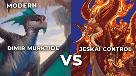 Dimir Murktide Vs Jeskai Control Mtg Modern Youtube