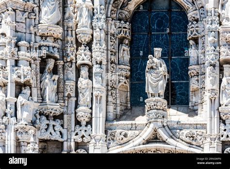 Belem Lisbona Portogallo Mosteiro Dos Jeronimos Monastero Di