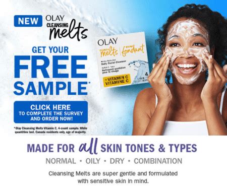 Free Olay Cleansing Melts