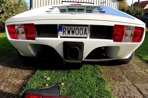 Man Builds Own Supercar Inspired By The De Tomaso Pantera