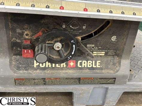 Porter Cable Table Saw Christys