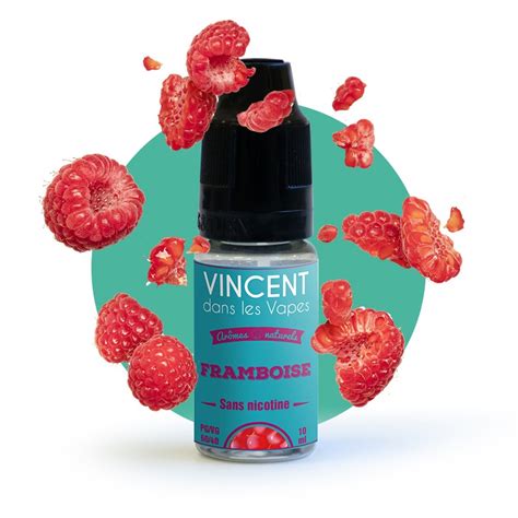 Flacon De E Liquide Framboise De Chez Vincent Dans Les Vapes 10ml