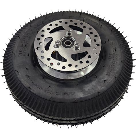 Mototec Mini Bike V1 Rear Wheel Assembly 410350 4 Mt Mini