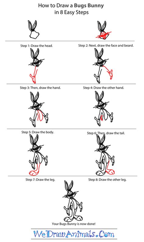 How to Draw Bugs Bunny