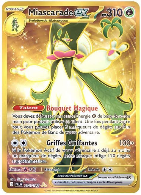 Miascarade Ex Volutions Paldea Carte Pokemon