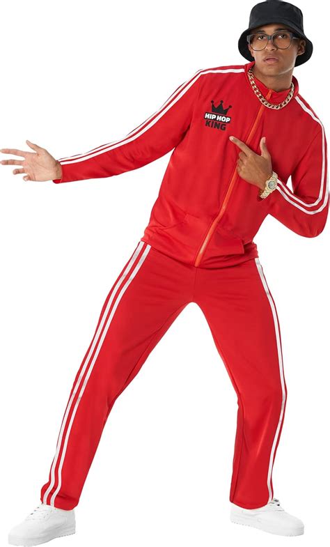 Morph 80s Costume For Men 90s Hip Hop Costume Rapper Costume 90s Costumes For