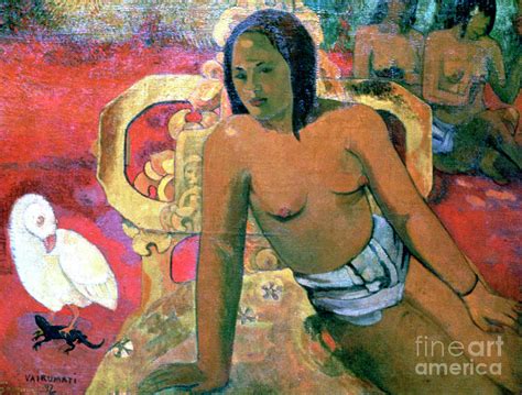 Vairumati Artist Paul Gauguin By Print Collector