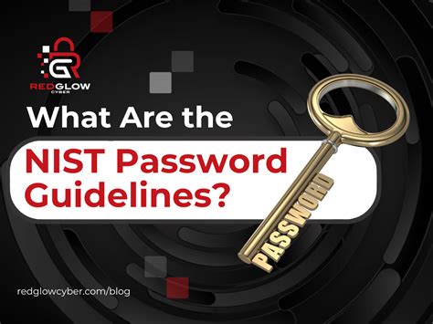 What Are The Nist Password Guidelines Redglow Cyber