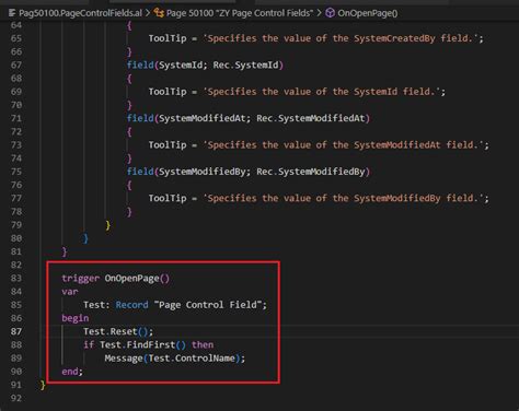 How To Export All Fields Controls In All Pages In Dynamics Business