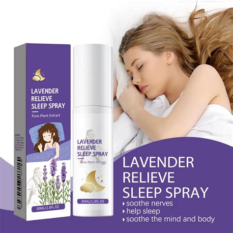 Hbdhejl Lavender Sleep Spray Calming And Relaxing Aroma For Better