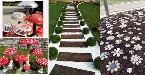 Большая подборка шикарных идей, как украсить участок бюджетно и оригинально