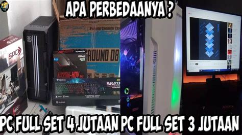 Pc Full Set Harga 4 Jutaan Dan 3 Jutaan Dari Shopee Bisa Gta V Dan Gta