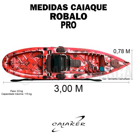 Caiaque De Pesca Remo Robalo Pro A Pronta Entrega Caiaker