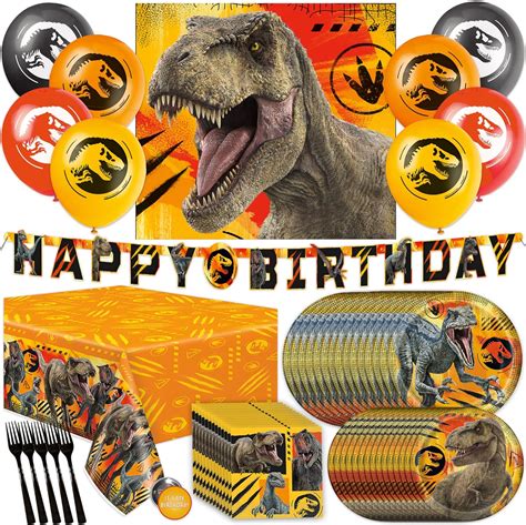 Amazon Unique Jurassic World Birthday Party Supplies Jurassic