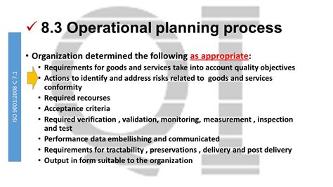 Pnp Iso Operational Planning And Control Wallstreetlasopa