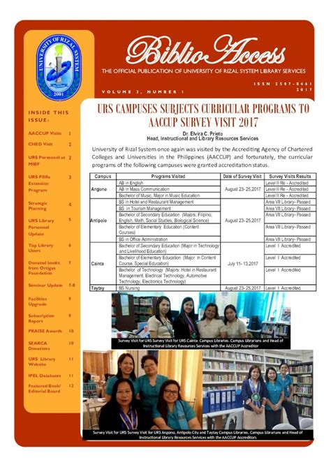 Pdf Biblioaccess University Of Rizal System Dokumentips