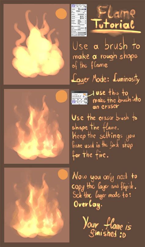 How To Paint Fire In Photoshop View Painting