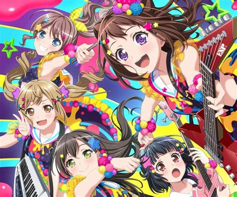 Bang Dream（バンドリ！） Android960×800待ち受け 山吹 沙綾市ヶ谷 有咲牛込 りみ戸山 香澄花園 たえ