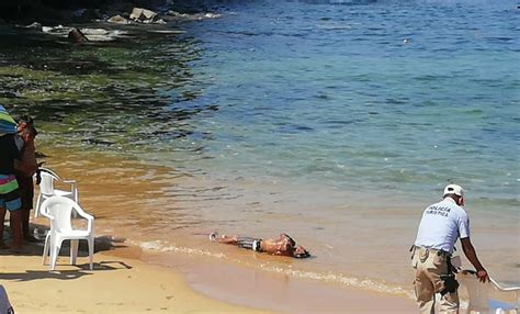 Hallan A Un Hombre Ahogado En Playa La Angosta De Acapulco