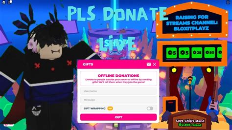 Pls Donate Roblox Raising For Future Streams Youtube