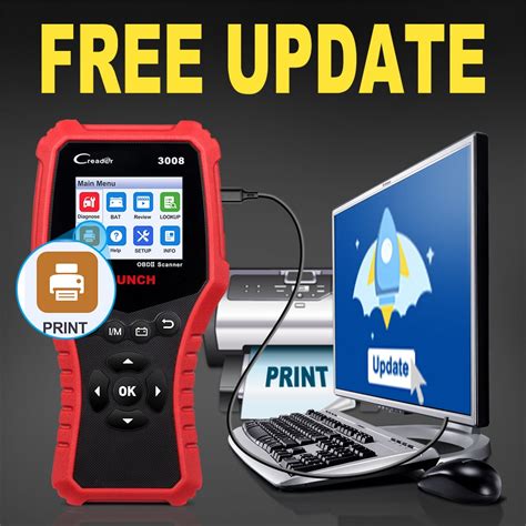 Original LAUNCH Creader 3008 CR3008 Professional OBD2 Scanner