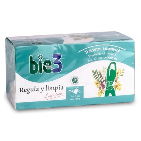 Bie 3 Regula y Limpia Infusión 25 Bolsitas Farmacia Calàbria