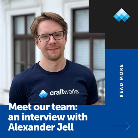 Craftworks Gmbh On Linkedin Meet The Team Interview With Alexander Jell