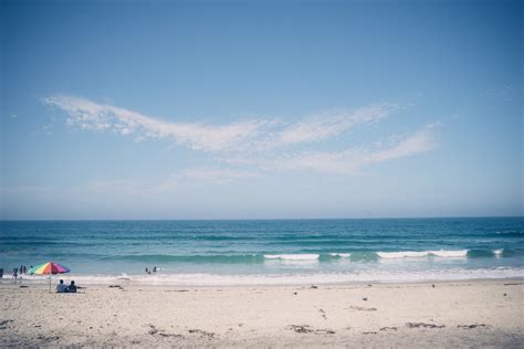 Banco De Imagens De Praia Mar Costa Agua Areia Oceano Horizonte