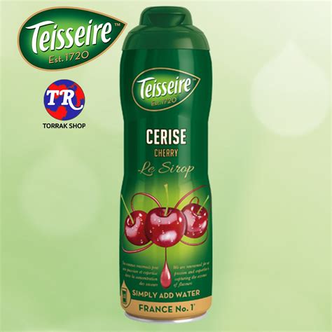 เตสแซร์ น้ำหวานเข้มข้น กลิ่นเชอรี่ 600มล Teisseire Cherry Syrup 600ml