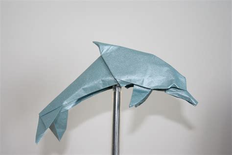 Origami Dolphin Designed By Quentin Trollip Diagrams Are Flickr