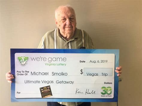 Virginia Man Wins Lottery Jackpot Nine Years After 1 Million Win UPI