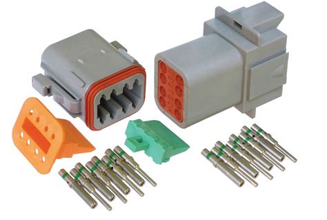 Deutsch Dt Way Pin Electrical Connector Plug Kit Fuse Factory