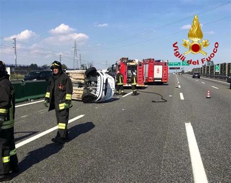 Incidente A Altezza Arluno In Direzione Milano Feriti