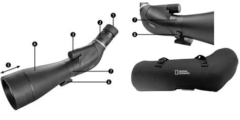 Bresser 9621502 Adventurer 20 60x80 Spotting Scope Instruction Manual