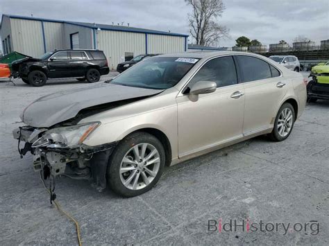 Report Jthbk1eg1b2455444 Lexus Es350 2011 Tan Gas Price And Damage