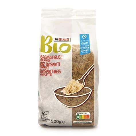 Delhaize Bio Riz Complet Bio 500 Gr Delhaize