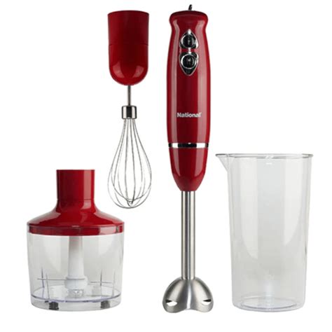 National 4 In 1 Multi Purpose Immersion Hand Blender Mash Chop And