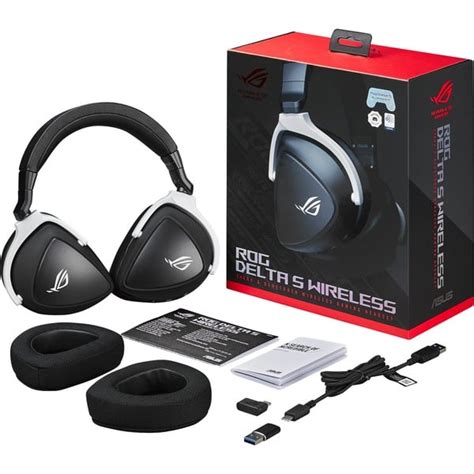 Asus Rog Delta S Wireless Gaming Headset Zwart