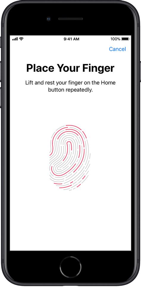 Use Touch Id On Iphone And Ipad Apple Support