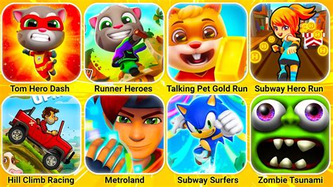 Talking Tom Hero Dash Tom Time Rush Subway Hero Run Pet Gold Run