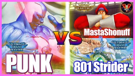 SFV CE Punk Seth Vs MastaShonuff M Bison 801 Strider Seth