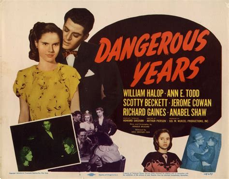 Classic Film Dangerous Years 1947 With Marilyn Monroe